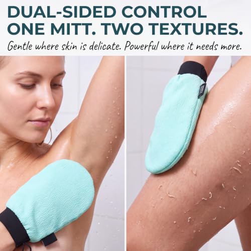 Yumera Kirano Exfoliating Glove & Korean Body Scrubber Washcloth