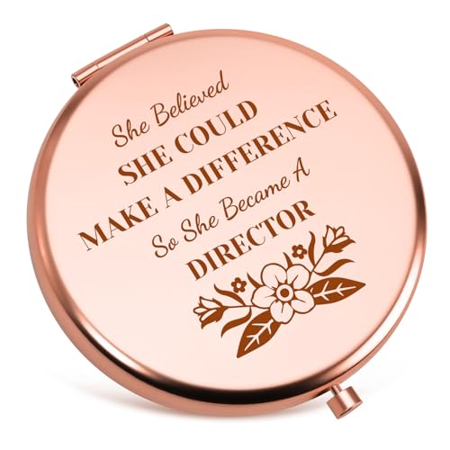 Director Compact Makeup Mirror - Inspirational Film School Graduation Gift