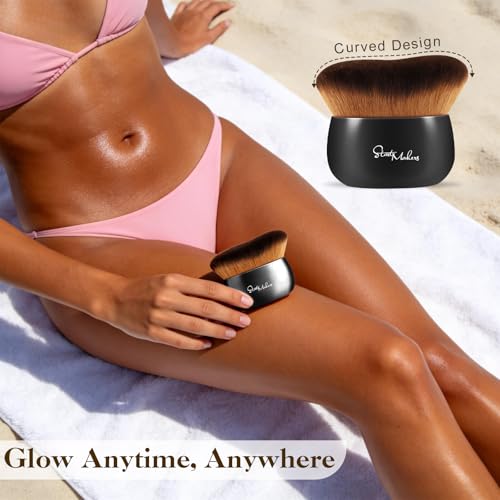 START MAKERS Large Self Tanner Brush - Kabuki Body & Face Applicator