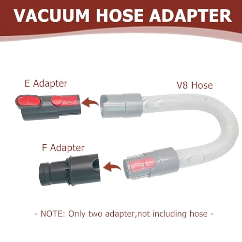 Vacuum Attachment Adapter Kit for V6-V11, DC30-DC58 Compatible, 1.25 Inch Port