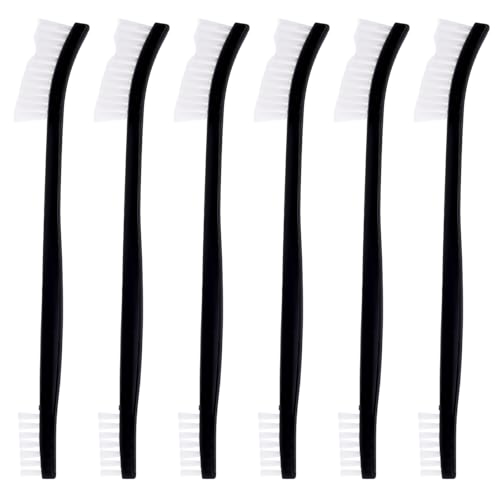Gosknor Double Ended Nylon Cleaning Brush - 8 Pack for Detail Cleaning