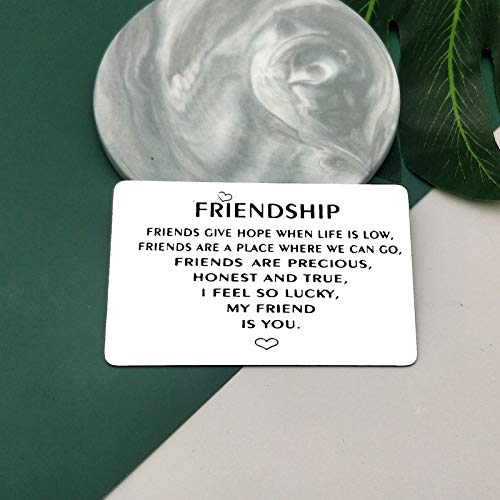 Vadaka Inspirational Friendship Card Insert for Best Friend