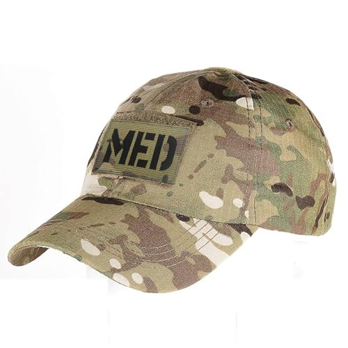 Infrared Reflective Camo Medical Tactical Patch with Hook and Loop 2x3.15