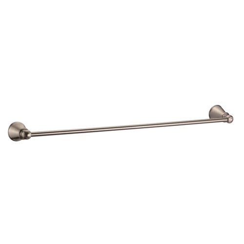 Design House 558262 Kassel Transitional 18-inch Towel Bar for Bathroom Bedroom Closet or Kitchen Brushed Nickel