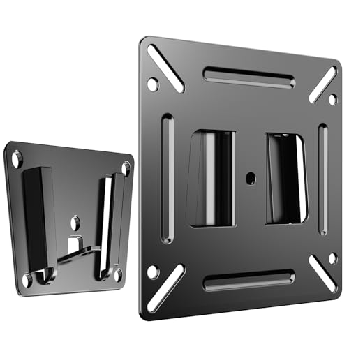 TETVIK Low Profile Monitor Wall Mount for 14-24 Inch TVs