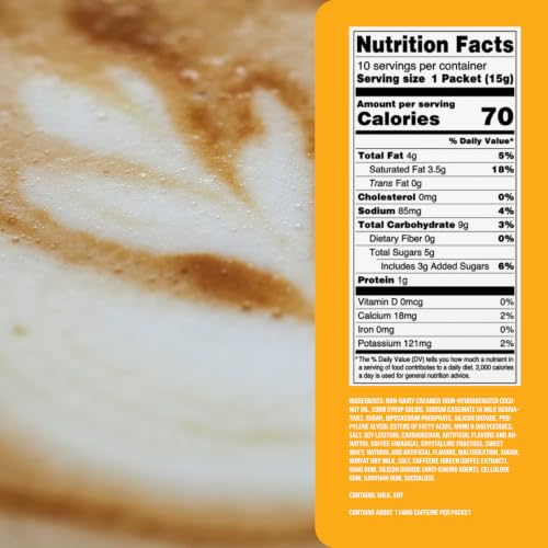 Caramel Macchiato Instant Coffee Frappe Sticks - 10 Pack