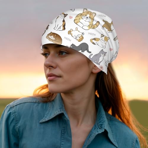 ,Chemo Headwear for Women for Slouchy Beanie Hat Skull Cap Cancer Headwear Accessories for Women