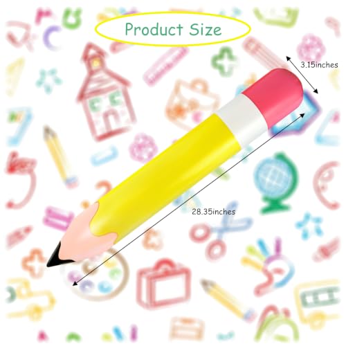 Giant Inflatable Pencil Balloon - 27" Party Decoration