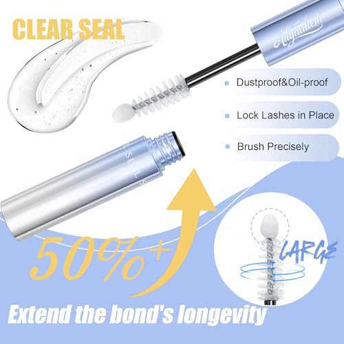 Ailynalash 2-in-1 Lash Cluster Glue Bond and Seal Waterproof 10ml