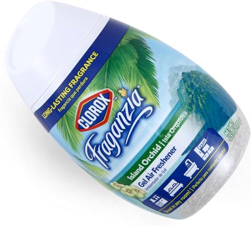 Clorox Fraganzia Gel Air Freshener Cone - Island Orchid, 6oz (Pack of 3)