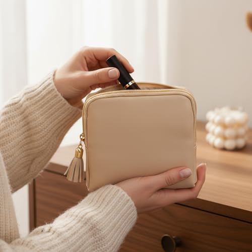 Compact Travel Jewelry Case Organizer for Women - Velvet Pouch