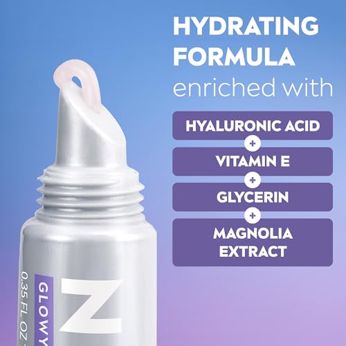 NIVEA Glowy Lip Care Balm with Hyaluronic Acid & Vitamin E 0.35 oz