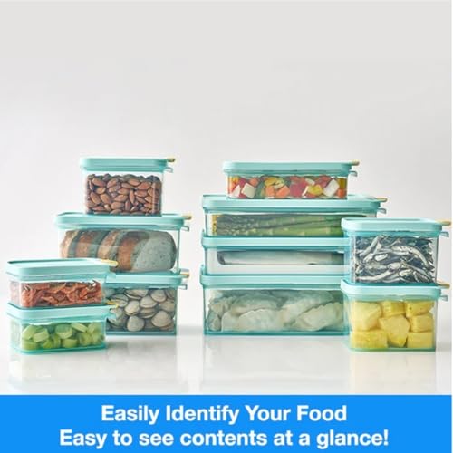 LocknLock 1.65L Freezer Fit Food Storage Containers - BPA Free, Stackable, Microwave & Dishwasher Safe