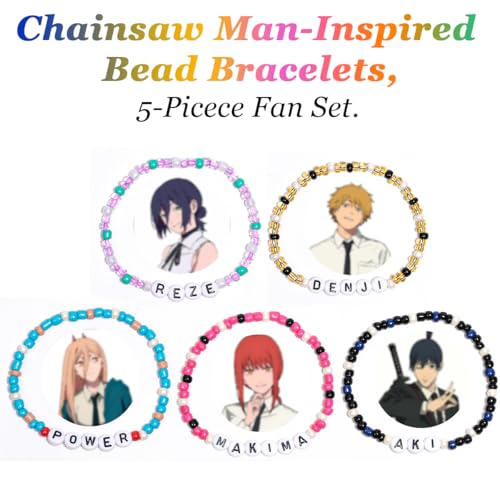 Chainsaw Man Cosplay Bracelets - Reze Arc Accessories for Denji & Makima