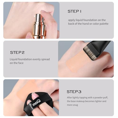 MSQ Ultra-Thin Flat Foundation Brush & Face Mask Spatula Brush