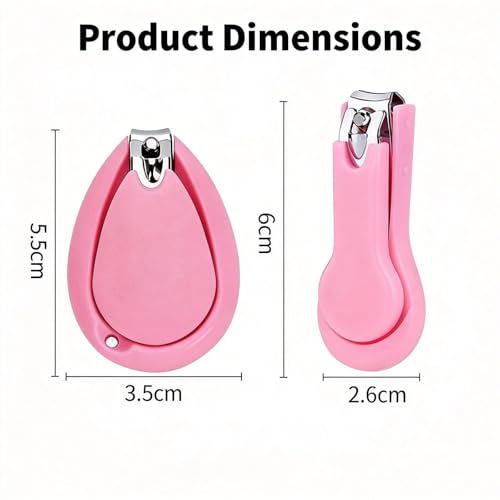Holajoy Baby Nail Clipper Set 4-Pack - Safe Non-Slip Grooming Tools for Newborns and Toddlers