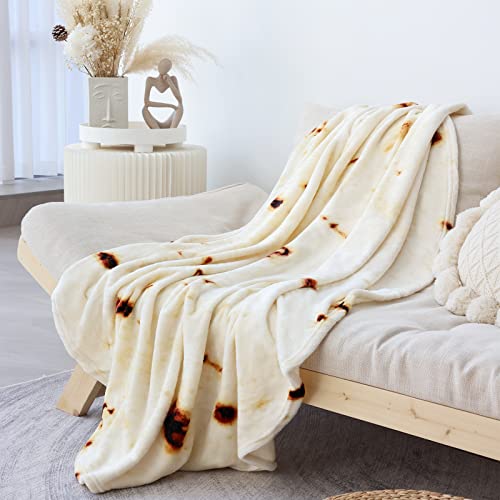 Bnuitland Burrito Blanket 47 Inches - Soft Double-Sided Taco Wrap