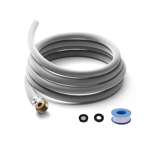 Dehumidifier Drain Hose 3/4 Inch FHT Brass Connectors 4ft Flexible PVC Tube