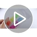 Vezocim 6-Grid Holographic Irregular Nail Art Glitter Set