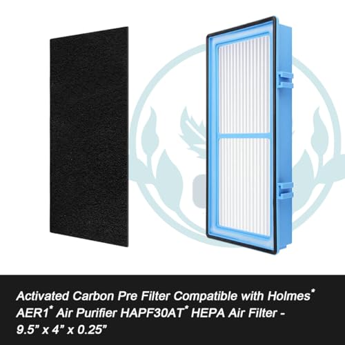 Activated Carbon Pre Filters for AER1 Air Purifier - Pack of 8