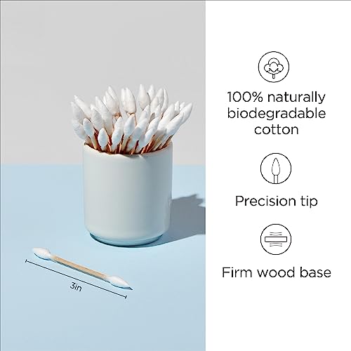 Diane Pointed Tip Cotton Swabs for Precision Makeup & Grooming