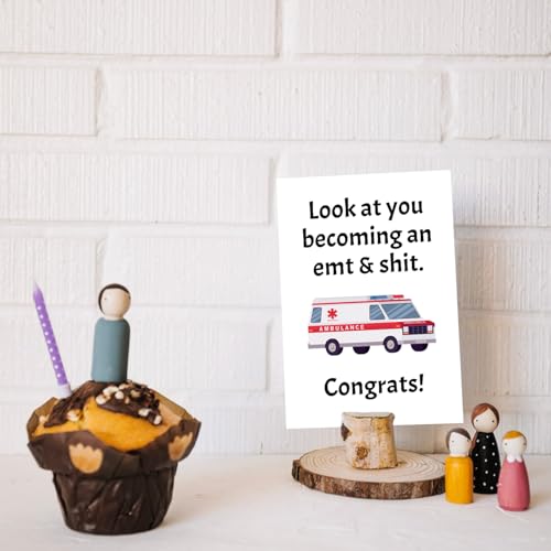 Funny EMT Graduation Card - Celebrate Emergency Medical Service