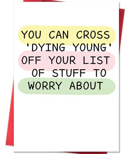 Funny Birthday Card for Anyone - Humorous Gift for All Ages