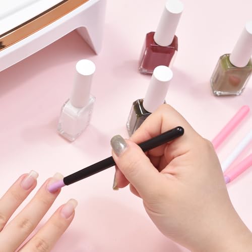 10Pcs Pumice Stone Nail File Cuticle Remover Pen Manicure Tool