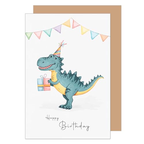 Premium Birthday Card with Envelope - Celebrate in Style, 4.6x6.7 Inches