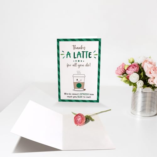 Funny Coffee Thank You Card for Boss - Pun Appreciation Card