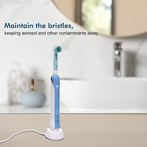 Nincha Toothbrush Head Covers for Oral-B, Pack of 6 Multi-Color Caps