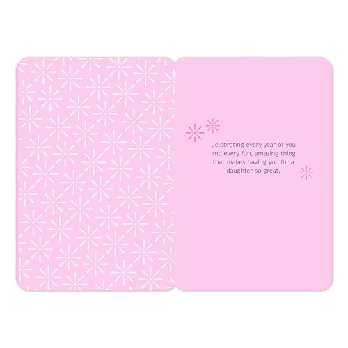 Hallmark Birthday Card for Daughter - Celebrating Every Year of You