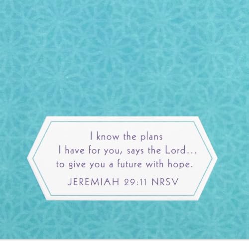 Hallmark Religious Graduation Card with Prayer and Glitter Accents
