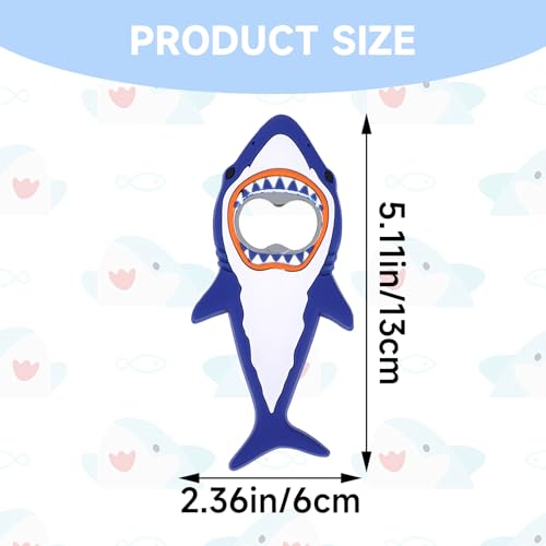 Magnetic Shark Bottle Opener - Fun & Easy Beer Can Opener