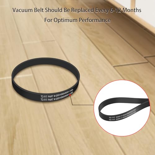 Bissell Vacuum Replacement Belt for CleanView Rewind Pet (Pack of 2)