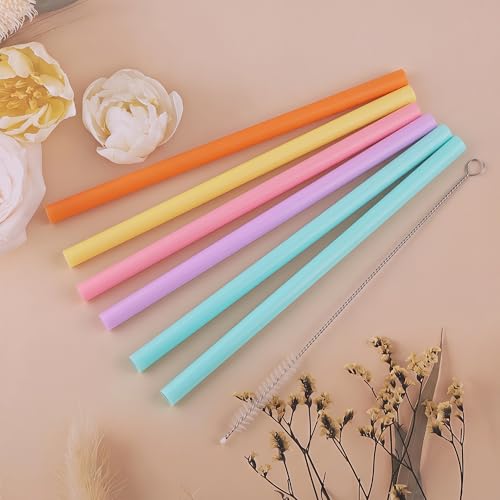 Joshey Replacement Straws for Owala FreeSip 40oz Bottles - 6 Pack