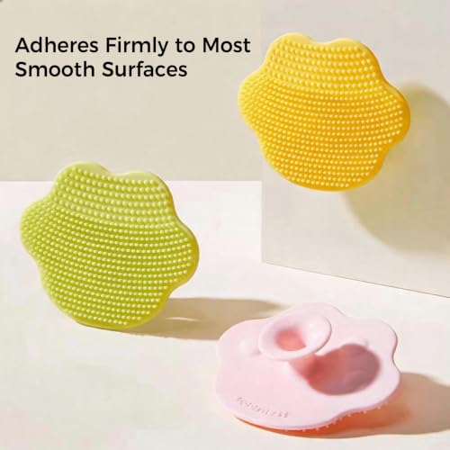 Baby Bath Brush and Cradle Cap Exfoliating Silicone Scrubber 3-Pack
