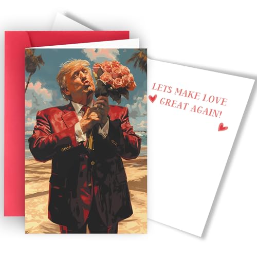 Funny Valentine's Day Card for Husband Wife Boyfriend Girlfriend with Envelope