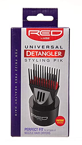 Red by Kiss Double Layer Detangling Blow Dryer Hair Styling Pik Attachment