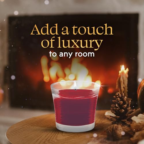 Glade Warm Apple & Spices Scented Candle Jar - 4.08 Oz, 2 Count
