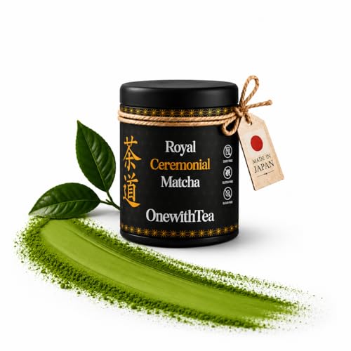 Premium Ceremonial Matcha Powder - Authentic Japanese Green Tea, 30g