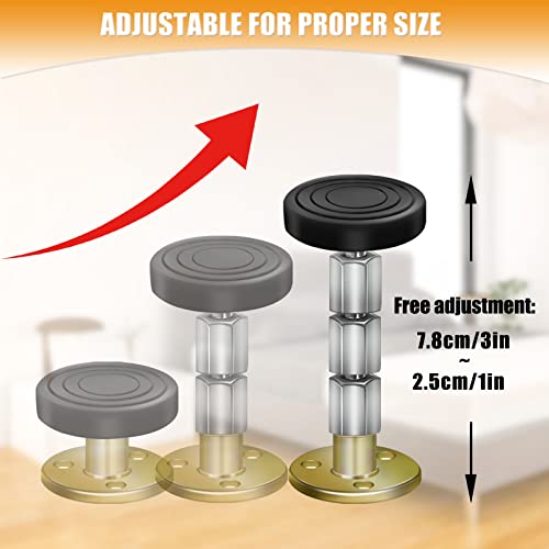 SPEETH Adjustable Headboard Wall Stoppers Pack - Bed Frame Anti-Shake Supports
