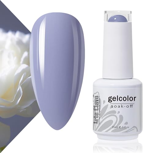 Arte Clavo Persian Violet Gel Polish 15ml Soak-Off Lavender Purple