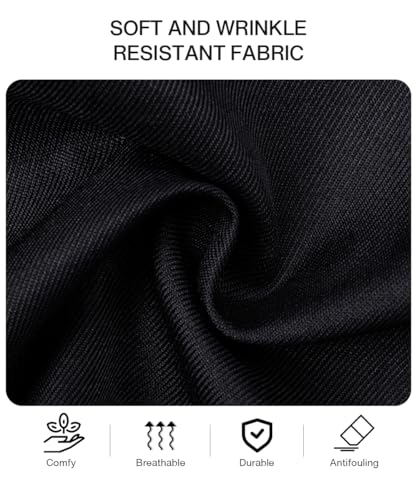FADTOP 2 Pack Adjustable Cooking Aprons with Pockets