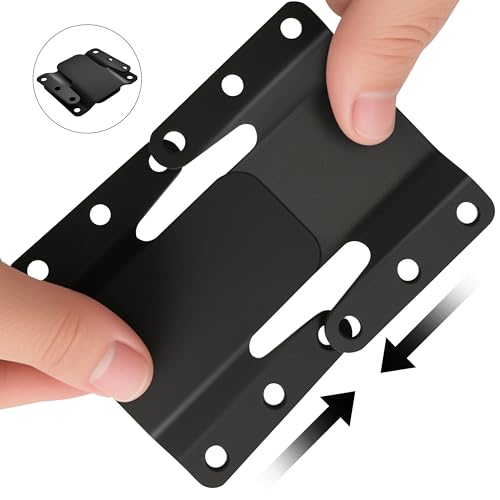 Eunenete Heavy-Duty Sectional Sofa Connector Brackets, 2.95"x2.6", 4-Pack