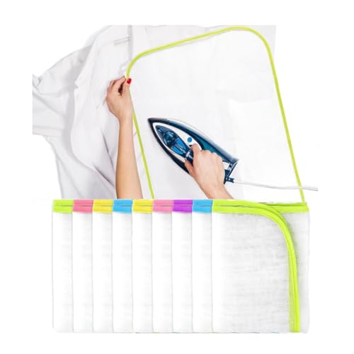 SEHXIM 5-Pack Ironing Mesh Cloth, Heat Resistant Protective Pad 30x50cm