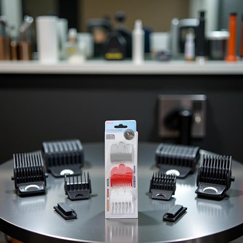 Universal Hair Clipper Guard Combs 3-Piece Replacement Set