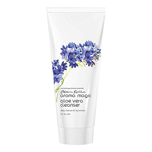 Aroma Magic Aloe Vera Cleanser - Hydrating & Soothing Face Wash for Dry Skin, 3.53 Oz