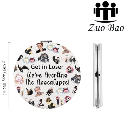 Zuo Bao Compact Makeup Mirror Double Sided Travel Pocket Mirror