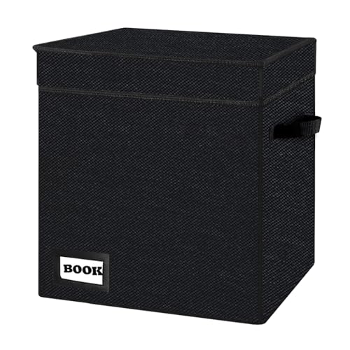 YNSZAS Comic Book Storage Box - Collapsible, Heavy Duty, Holds 160-180 Comics